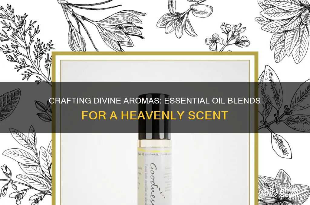 how to make a heavenly scent with essential oils