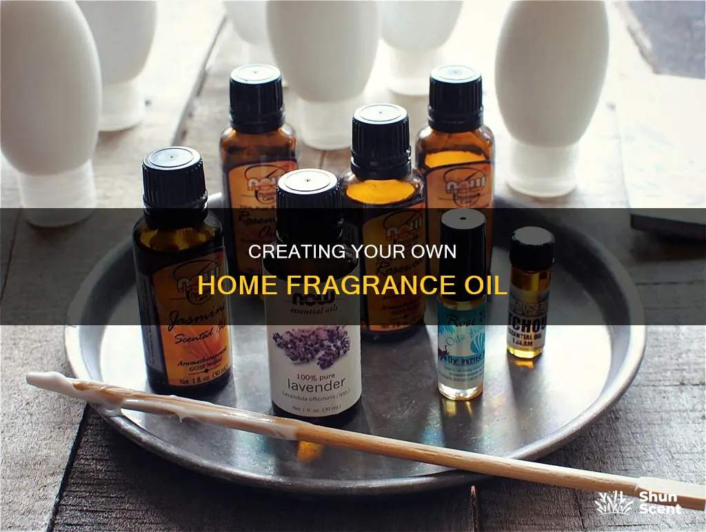 how to make a home fragrance oil