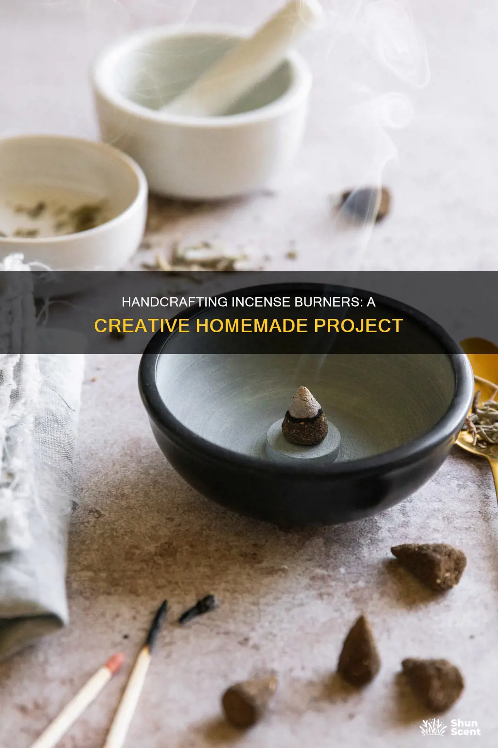 how to make a homemade incense burner
