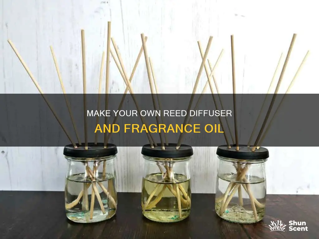 how to make a homemade reed diffuser and fragrance oil
