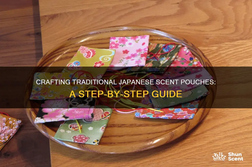 how to make a japanese scent pouch