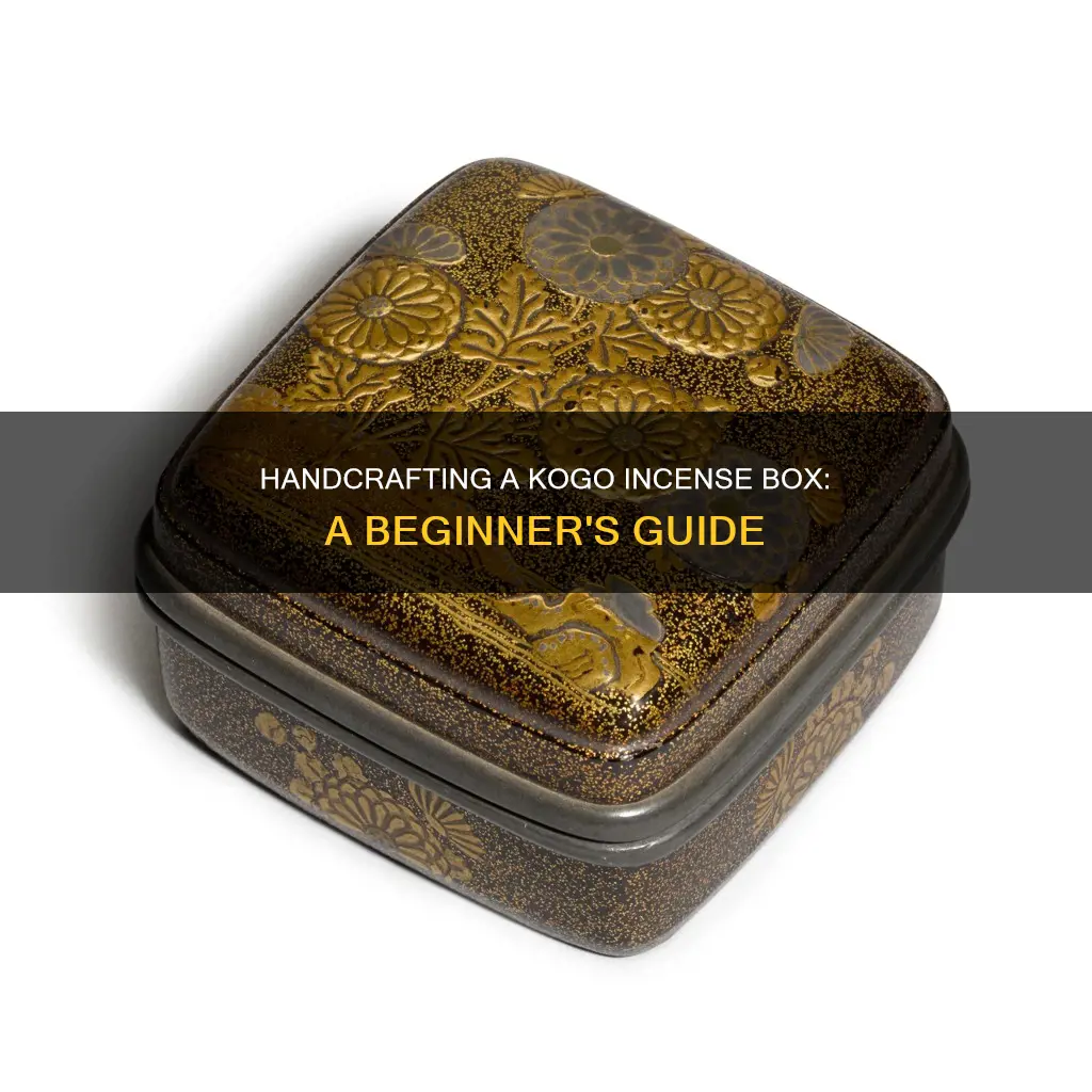 how to make a kogo incense box