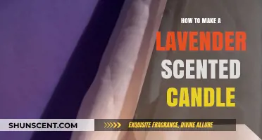 Crafting Relaxing Lavender Scented Candles: A Simple DIY Guide