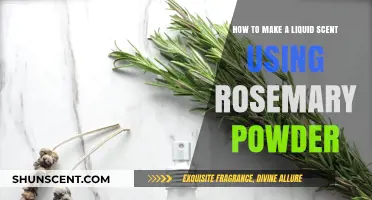 Crafting Rosemary Powder Liquid Scents: A Simple DIY Guide