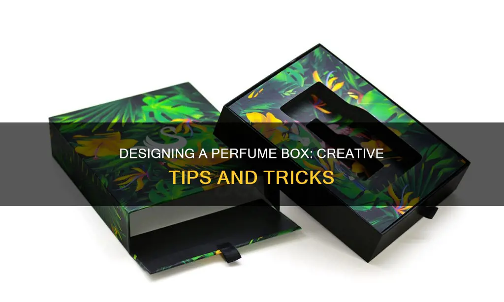 how to make a perfume box design