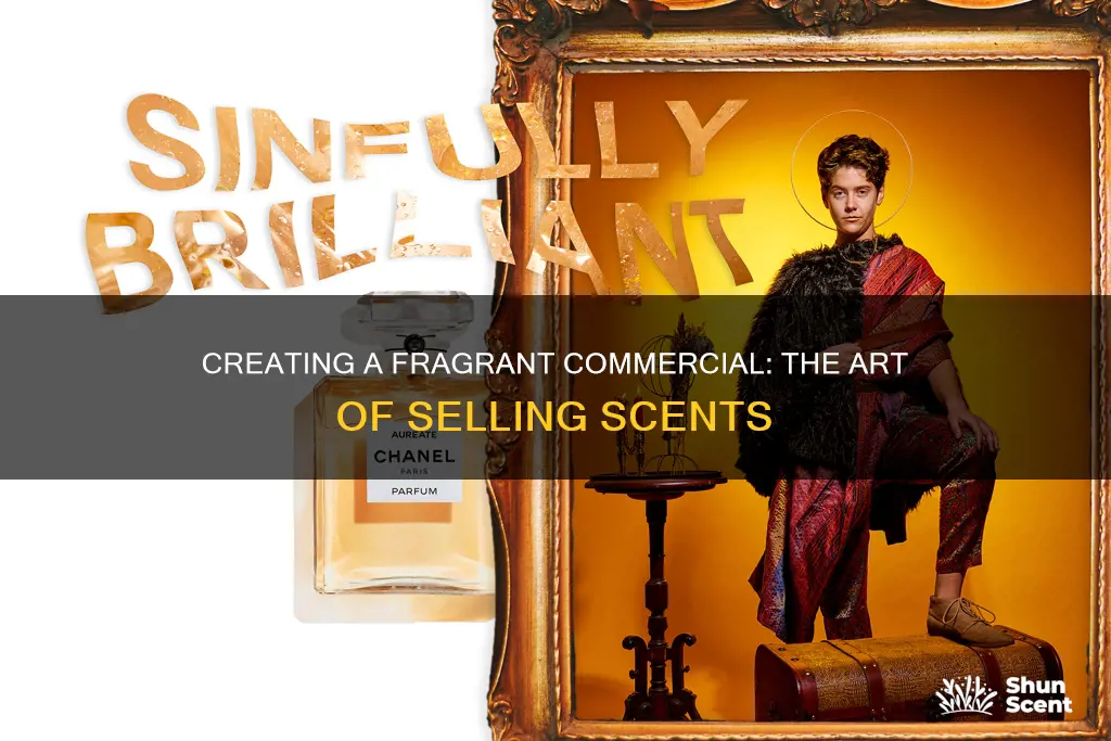 how to make a perfume commercial