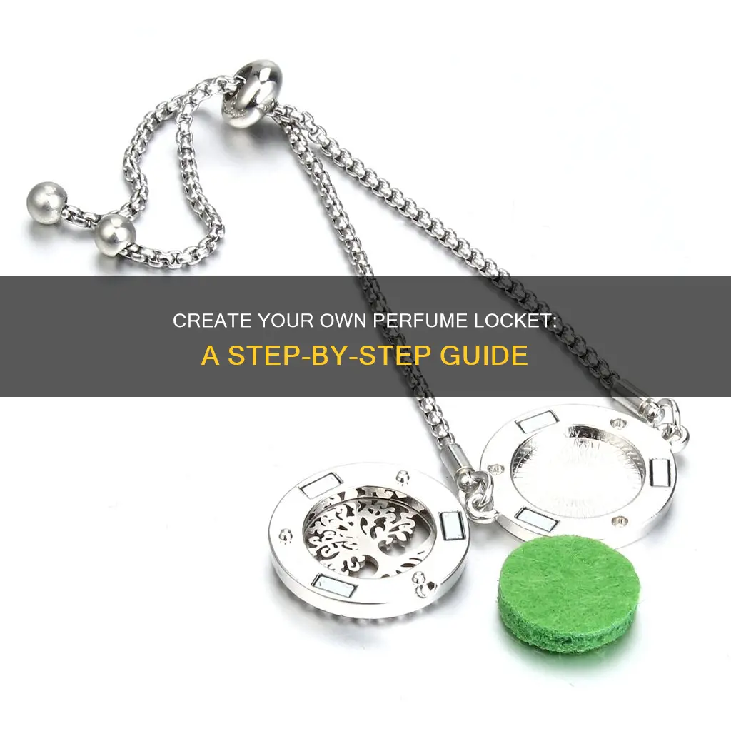 how to make a perfume locket