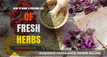 Creating Fragrant Perfumes with Fresh Herbs at Home