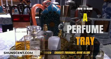 Designing a Perfume Tray: Creative DIY Ideas