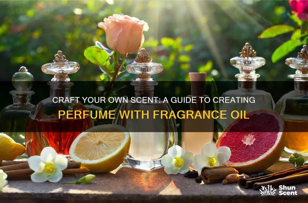 how to make a perfume with fragrance oil