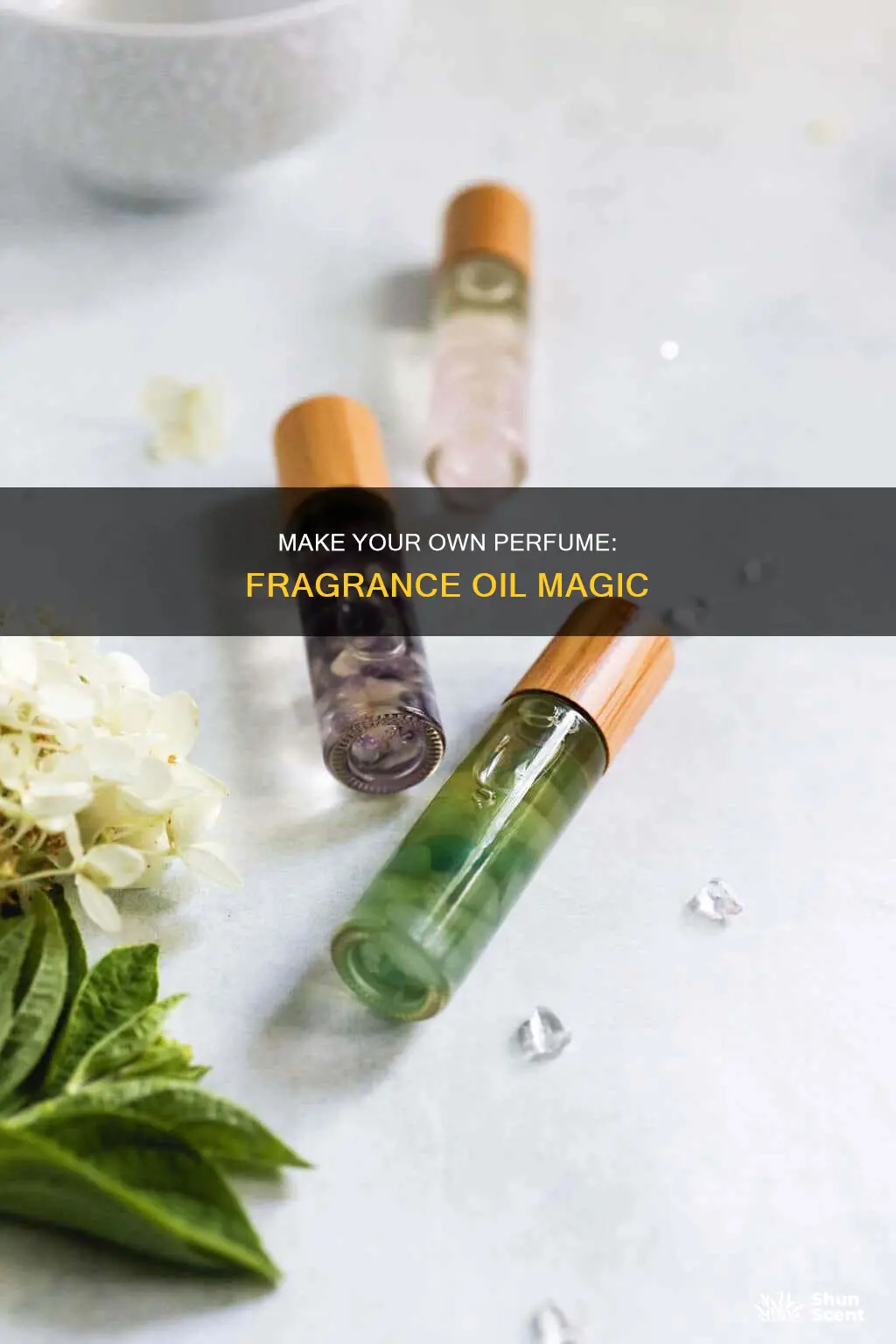 how to make a perfume with fragrance oil