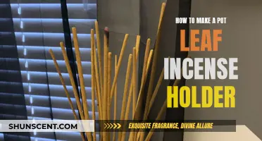 Crafting a Pot Leaf Incense Holder: A Creative Guide
