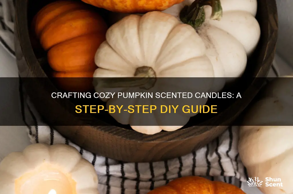 how to make a pumpkin scented candle