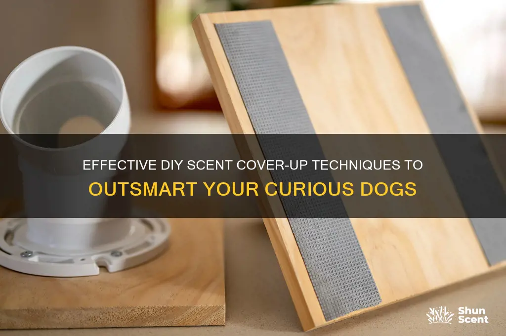 how to make a scent cover up from dogs