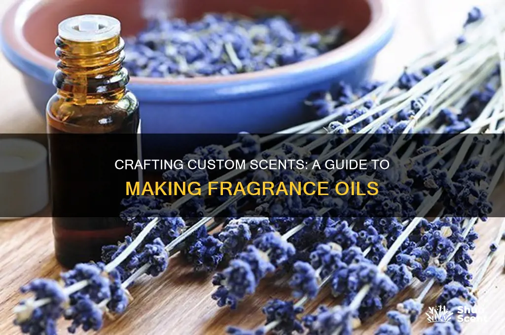 how to make a scent fragrance oils