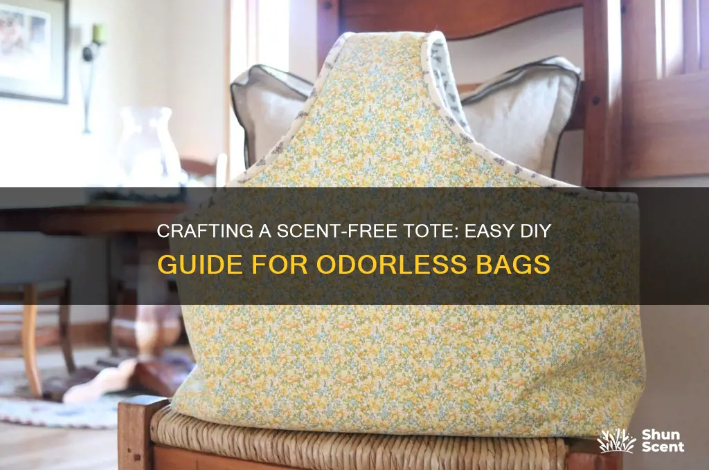 how to make a scent free tote