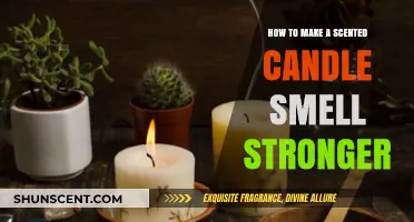 Enhance Your Scented Candle's Fragrance: Simple Tips for Stronger Aromas