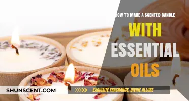 Crafting Aromatic Bliss: A Guide to Essential Oil Scented Candles
