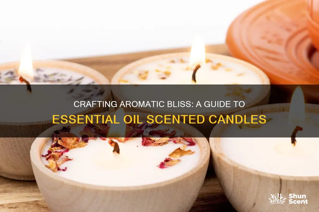 how to make a scented candle with essential oils