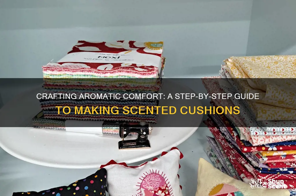 how to make a scented cushion