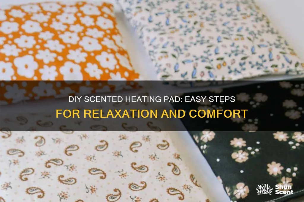 how to make a scented heating pad