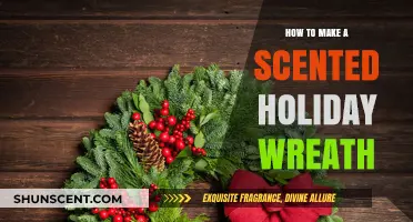 Crafting Festive Aromas: A Guide to Making Scented Holiday Wreaths