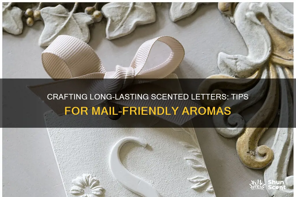how to make a scented letter that survives the mail