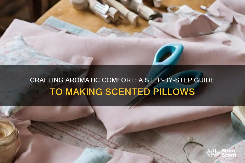 how to make a scented pillow