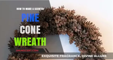Crafting a Fragrant Pine Cone Wreath: Simple DIY Guide