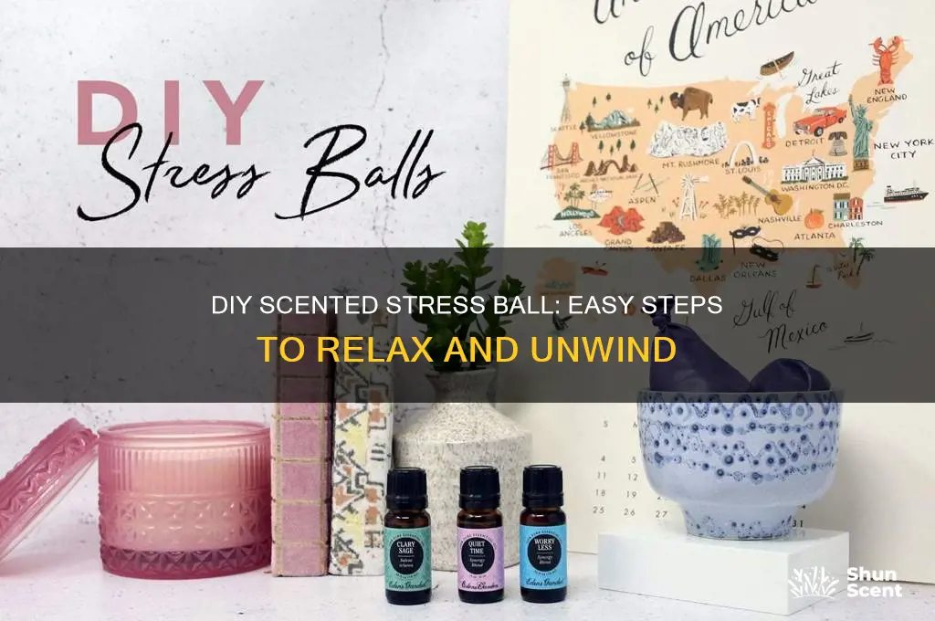 how to make a scented stress ball