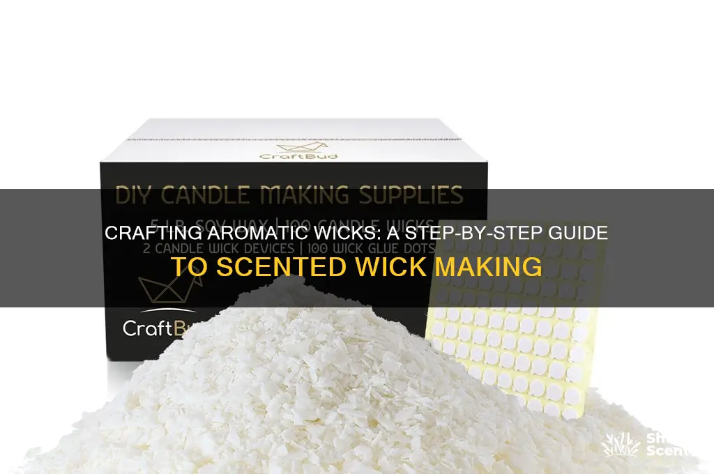 how to make a scented wick