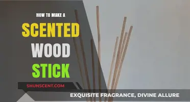 Crafting Aromatic Wood Sticks: A Simple DIY Scented Guide