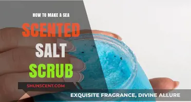 Craft Your Own Ocean Breeze Sea Scented Salt Scrub