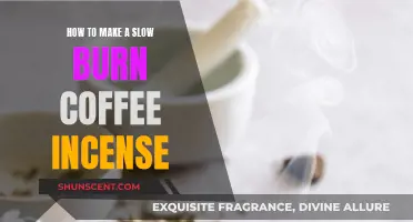Crafting Coffee Incense: Slow Burn, Rich Aromas