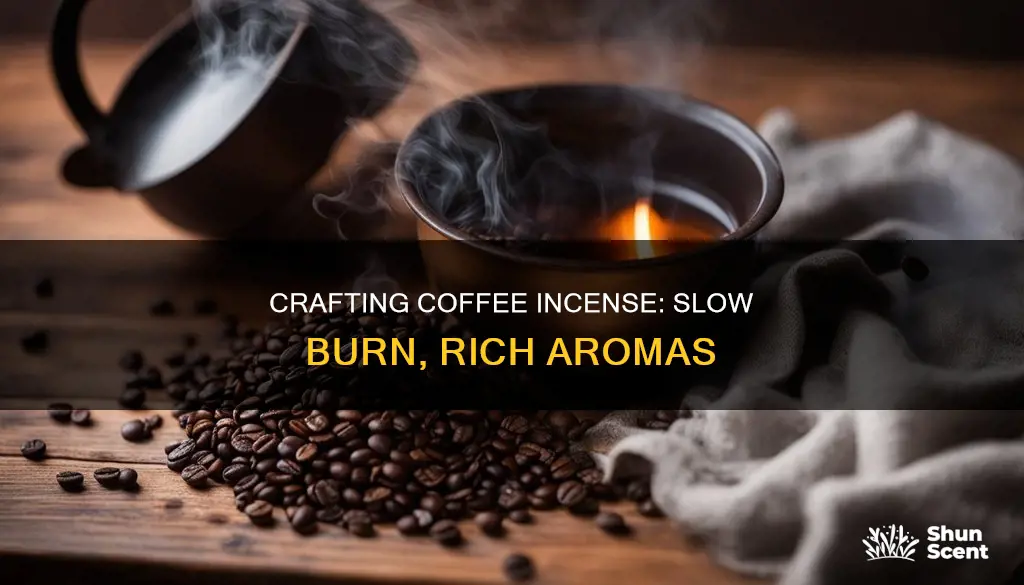 how to make a slow burn coffee incense