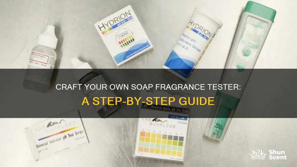 how to make a soap fragrance testor