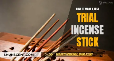 Creating Incense: A Trial Run Guide