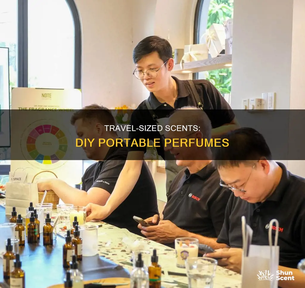 how to make a travel size perfume