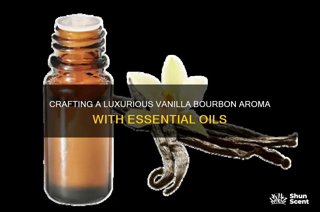 how to make a vanilla bourbon scent with essential oils