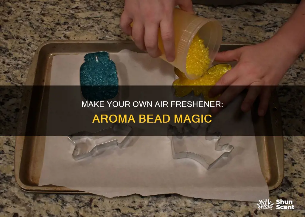 how to make air freshener with aroma beads