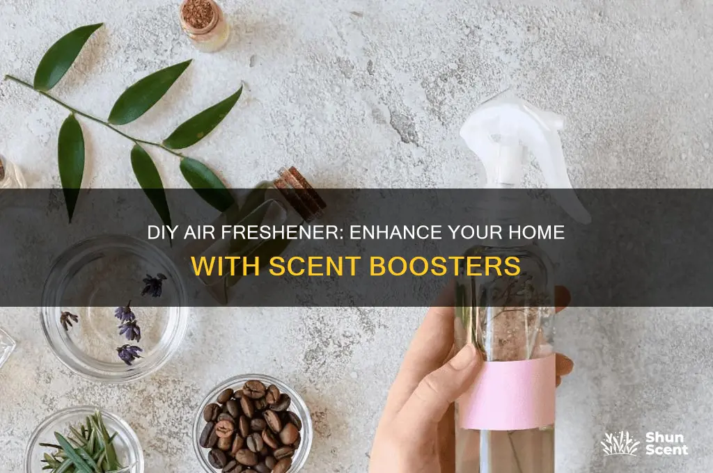 how to make air freshener with scent boosters