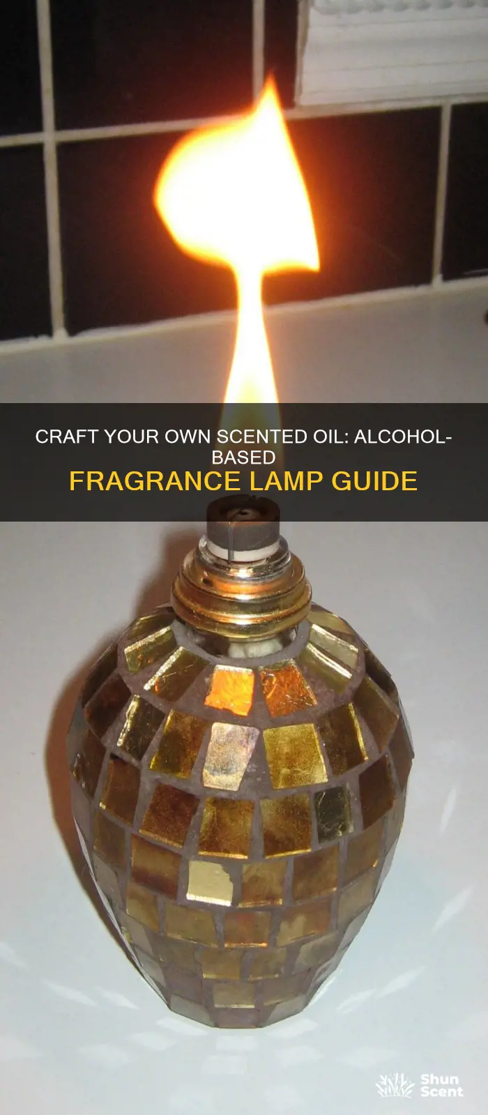 how to make alcohol based fragrance lamp oil