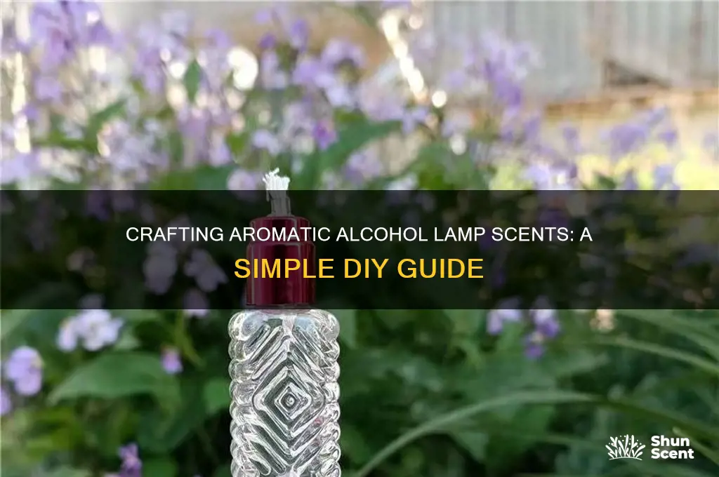 how to make alcohol lamp scents