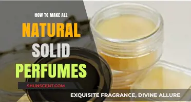 Creating Solid Perfumes: All-Natural Scents