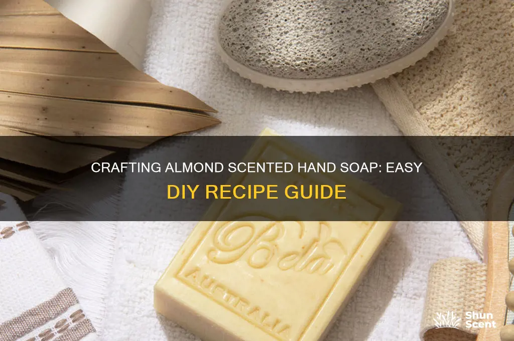 how to make almond scented hand soap