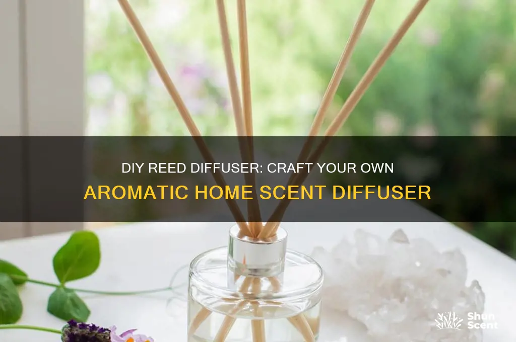 how to make an at home scent diffuser - reeds