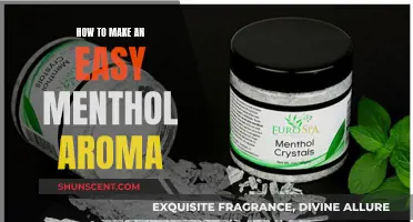 Creating a Soothing Menthol Aroma at Home