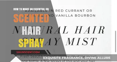 DIY Essential Oil Hair Mist: Fresh, Natural Scent in Minutes