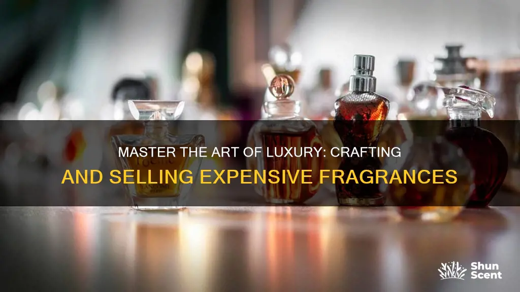 how to make an expensive fragrance and sell