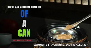 Crafting Incense Burners from Cans: A Creative DIY Project